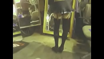 Preview 2 of Mom And Teen Thresome - skirt &amp_ heels