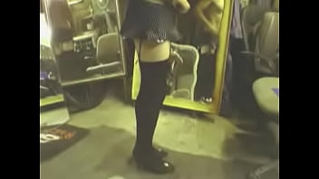 Preview 4 of Mom And Teen Thresome - skirt &amp_ heels