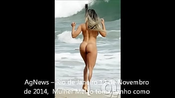 Preview 1 of Amazing Porn Vidk - renata frison praia video