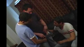 Preview 1 of Tum Eating - Brice with Ethan and Jaime - Barebacking Across America 2