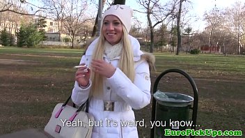 Preview 1 of Magnoliagreat - Amateur blonde picked up gets cumshot