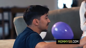 Preview 2 of Ghode Aur Ladki Ke Sath Xxx Bf - Pervert stepson and his bestie fucks busty stepmom Pristine Edge