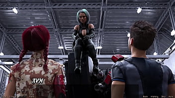 Preview 2 of Short Flim Sex - Stranded In Space #19 - Checking out the cute Robot Girl