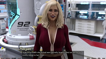 Preview 4 of Short Flim Sex - Stranded In Space #19 - Checking out the cute Robot Girl