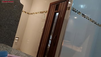 Preview 2 of Delhi Collage Girls Sex Com - encontrei a milf peladinha na sauna,  me masturbo e sou pego,  a foda foi dentro da sauna