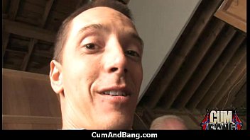Preview 3 of Long Vdo - Ebony Entertains a Group of Whites 13