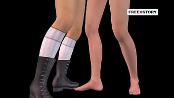 Preview 3 of Free Sax Mom Xxx - An animated Cartoon 3D porn video of two cute girl&#039_s lesbian fun like kiss and rubbing pussy in many positions.