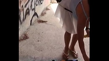 Preview 2 of Spread Kegs - FUCKING IN THE MOUNTAIN OUTDOOR REAL COUPLE