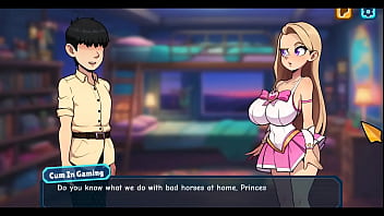Preview 3 of Cadar Ngentot Hijab - Princess Sophia [ HENTAI Game ] Bratty PRINCESS strip NAKED !