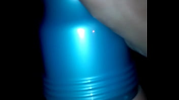 Preview 4 of Bathroom Dance - Fleshlight wank part 2