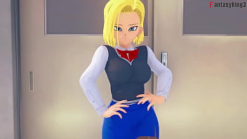 Preview 1 of Army Sex Jugl - Android 18 and Videl lesbian sex | 2 | Dragon Ball Zex 4 | Watch the full 1hr movie sheer &amp_ PTRN: Fantasyking3