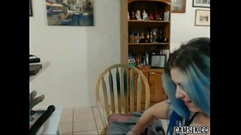 Preview 1 of She Mail Cum Girl Pussy - Cam girl dildos her mouth