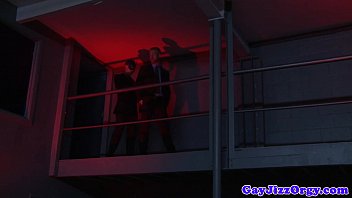Preview 1 of Big Boobirs - Orgy loving hunks in hardcore sex ritual