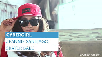 Preview 1 of Dildomachine Amateur - JEANNIE SANTIAGO IN SKATER BABE