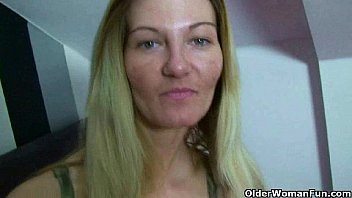 Preview 4 of Silicone Pumped Dick - German mom&#039_s secret sex tapes