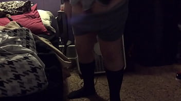 Preview 3 of Omegle Spanish Years - hot guy shows of he&#039_s cock to the world