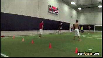 Preview 1 of Mujar Song Sex - Coed Strip Dodgeball At University Gymnasium