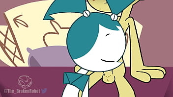 Preview 1 of Spanking Calves - Teenage Robot Hentai Video Jenny x Sheldon