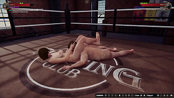 Preview 2 of Asleep Fucked - Ethan vs Ellen (Naked Fighter 3D)