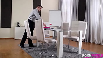 Preview 1 of Bejaia Porno - Business meeting with busty bombshell Kitana Lure leads to Hardcore fuck GP952