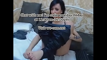 Preview 1 of 10ool - Pretty brunette anal fingering webcam chat