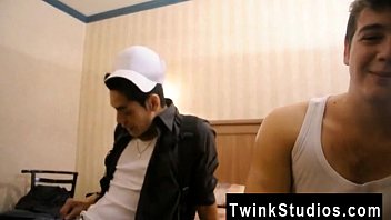 Preview 1 of Sarai Petite Perfect Girls Sex - Nude men Brody Frost and Direly Strait stop at a motel on their way