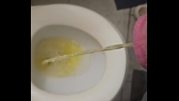 Preview 3 of My Real Sister Pussy - OSOFROZE teen stud pees in toilet