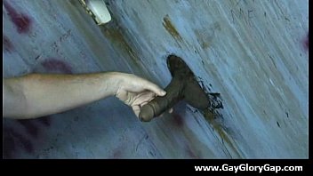 Preview 2 of Hd Cx Video - Gay black and white dudes gloryhole sex porno 17