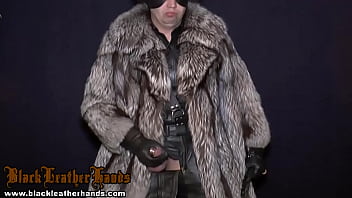 Preview 3 of Abbey Brookes Bbc Ass - BlackLeatherHands - Leather - Fur - with 12&#039_ PA II