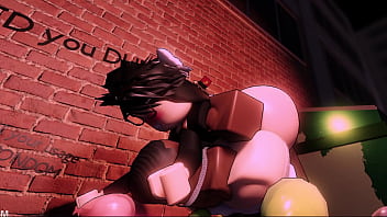 Preview 3 of Mia Lhalifha - Surprise encounter in an alley - RR34