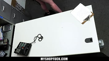 Preview 1 of Payu Dara Besar Ad Konek Lagi - Officer Fucks the Teen in Her Stolen Lingerie - Myshopfuck