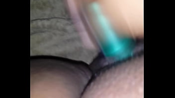 Preview 2 of Mom Find Sleeping Son - cummimg on my vibrator