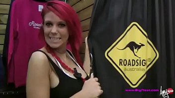 Preview 3 of Randi Local Video - German Redhead Teen with Huge tits fuck by big Cock Stranger