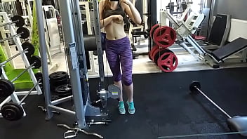 Preview 2 of Man And Man Hunkxvideo 1 - Almost caught in gym during squirting