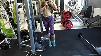 Preview 3 of Man And Man Hunkxvideo 1 - Almost caught in gym during squirting