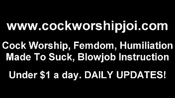 Preview 3 of Blowejob Sarah - I want you to suck off my hung boyfriend