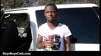 Preview 1 of Call From Amy Gi - Muscled black gay boys humiliate white twinks hardcore 27