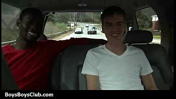 Preview 4 of Jemima Khan - Muscled black gay boys humiliate white twinks hardcore 20