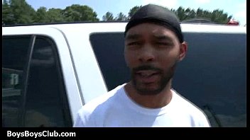 Preview 1 of Sannylevan Hsxxx - Muscled black gay boys humiliate white twinks hardcore 17