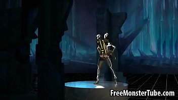 Preview 2 of Poran Xxx Watch Videos - Sexy 3D cartoon Tron babe sucks cock and gets fucked