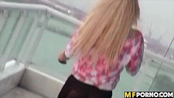 Preview 3 of Trevesti Deniz - Blonde latina gets white dick Alice Amore 4