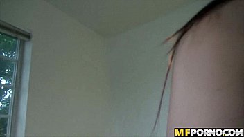 Preview 4 of School Fist Time Sex Studant - Gorgeous emo brunette Oxuanna Envy 3