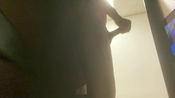 Preview 3 of Marco Paris Antonio Biaggi - Jerking off in a public booth