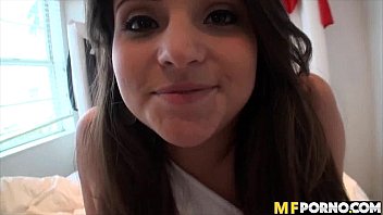 Preview 2 of Babby Puss Show - Latina teen gets some dick on the side Cara Swank 1