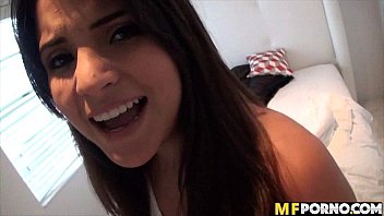 Preview 1 of Babby Puss Show - Latina teen gets some dick on the side Cara Swank 1