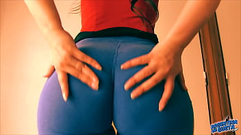 Preview 2 of Moms Teach S4ex - Huuuge Booty &amp_ Tiny Waist. Best Combo Ever! 1 To Go Please! Epic Cameltoe