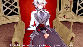 Preview 3 of Fanny Fok - Arlecchino FPOV Promo Genshin impact milf | Full and Just POV version on Sheer and PTRN: Fantasyking3