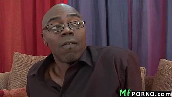 Preview 2 of Nylon Penthouse - Teacher with glasses tries big black dick Velicity Von 2