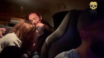 Preview 2 of Somali Girls - My friend and I played with my boss&#039_s cock in his car