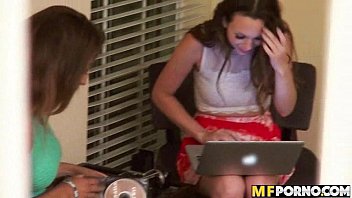 Preview 3 of Smart Baby Fuking Video - Caught on camera teen 3some Jade Nile,  Sarai 1 1